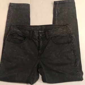 Free People Distressed Gray Pants